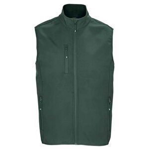 SOLS Mens Falcon Softshell Recycled Body Warmer / Forest Green